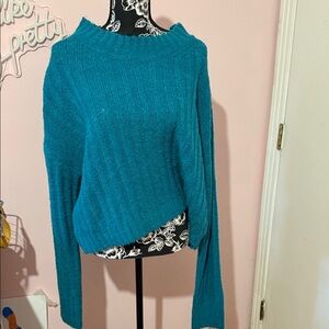 Buddy Love Vibrant Blue Crew Neck Sweater
